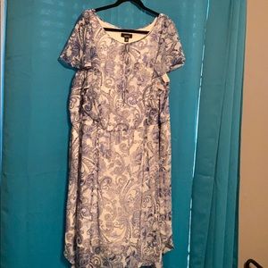 Asymmetrical hem dress, light and flowy!